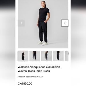 Speedo Black Women's Track Joggers